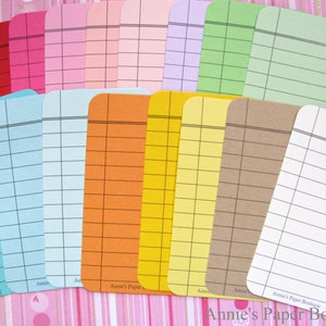 Composition Journaling Cards Color Bundle - 16 - Planner, Notes, To Dos, Travelers Notebook, Journal, Memory Keeping, Tasks, Pocket Cards