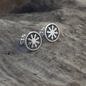 Sterling Chaos Studs