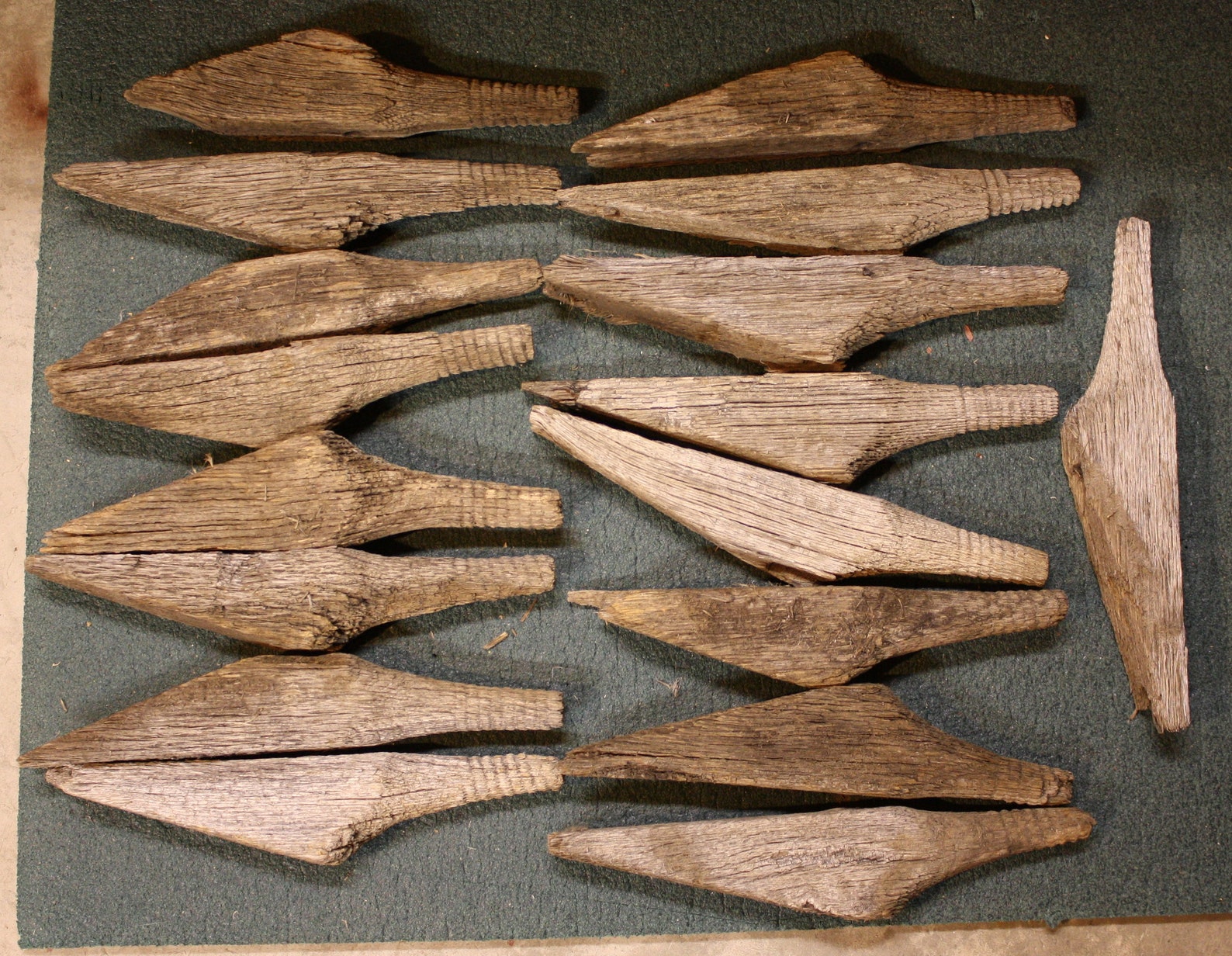 Vtg Telegraph Glass Insulator Holders Angled Wedge Wood Pegs Etsy