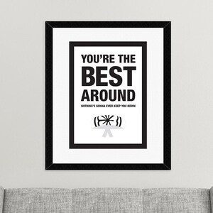 Karate Kid Quote Movie Poster / Wall Art / Print