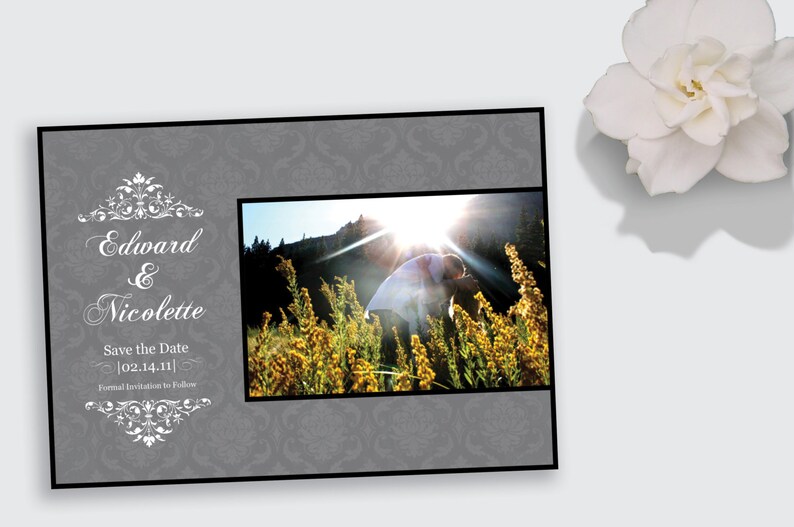 Photo Save the Date Card