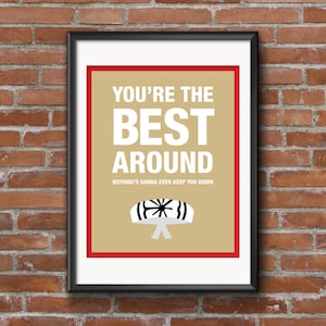 Karate Kid Quote Movie Poster / Wall Art / Print