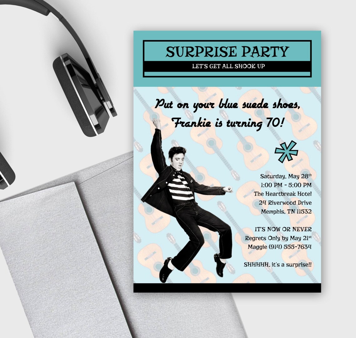 Milestone Birthday Invitation Elvis Presley Surprise Party Etsy milestone-birthday-invitation-elvis-presley-surprise-party-etsy