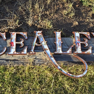 CEALEY - Little Cowgirl Wall Letters