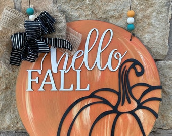 Hello Fall Door/Wall Hanger