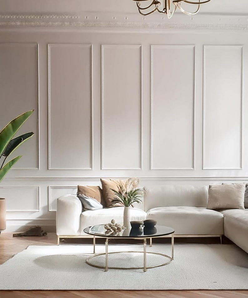Ready Assemble Wall Molding Frames, Wall Molding Kit,paintable White ...