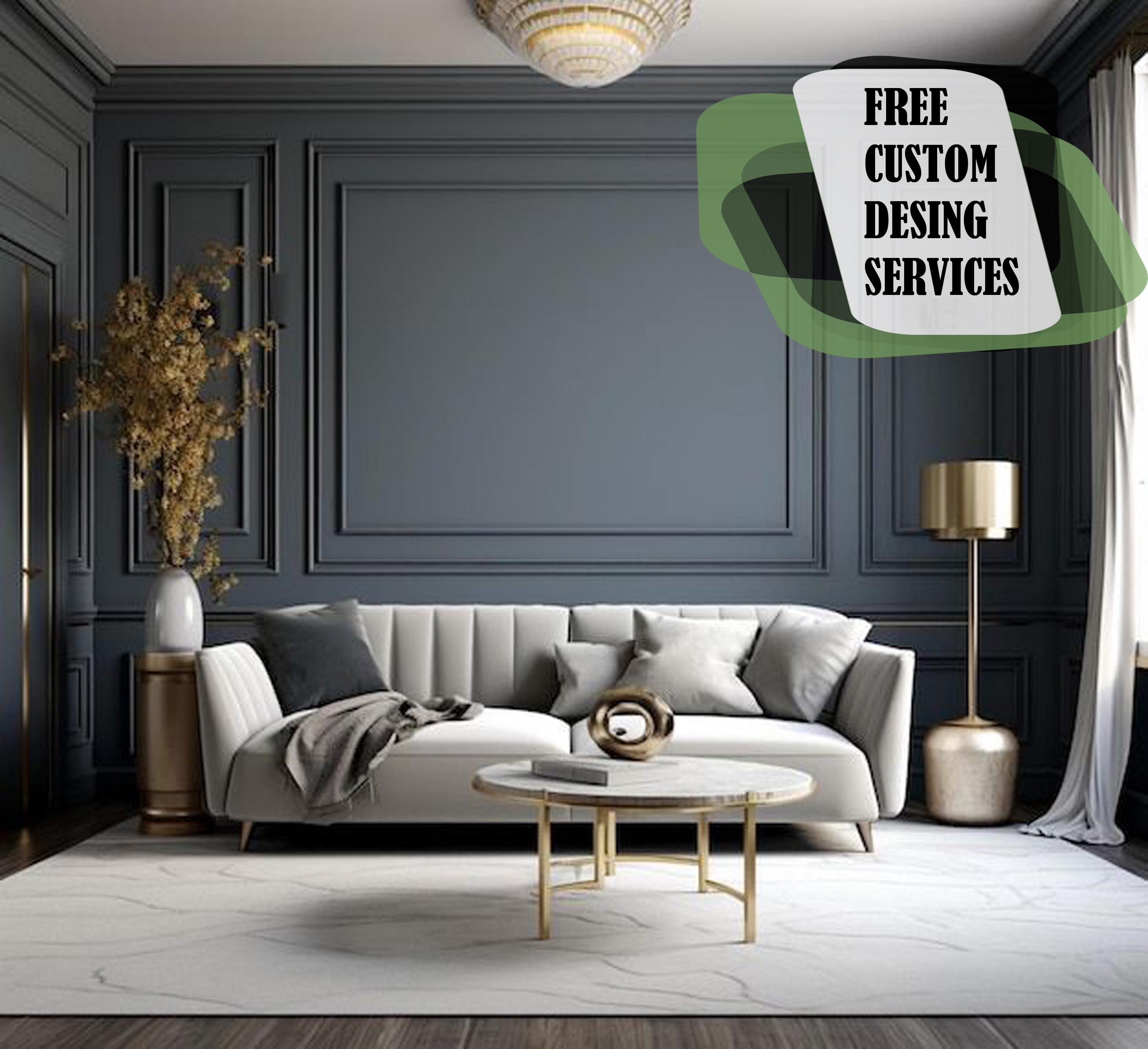 Peel and Stick Wall Moulding Kit, Wainscotting Panels, Self Adhesive ...