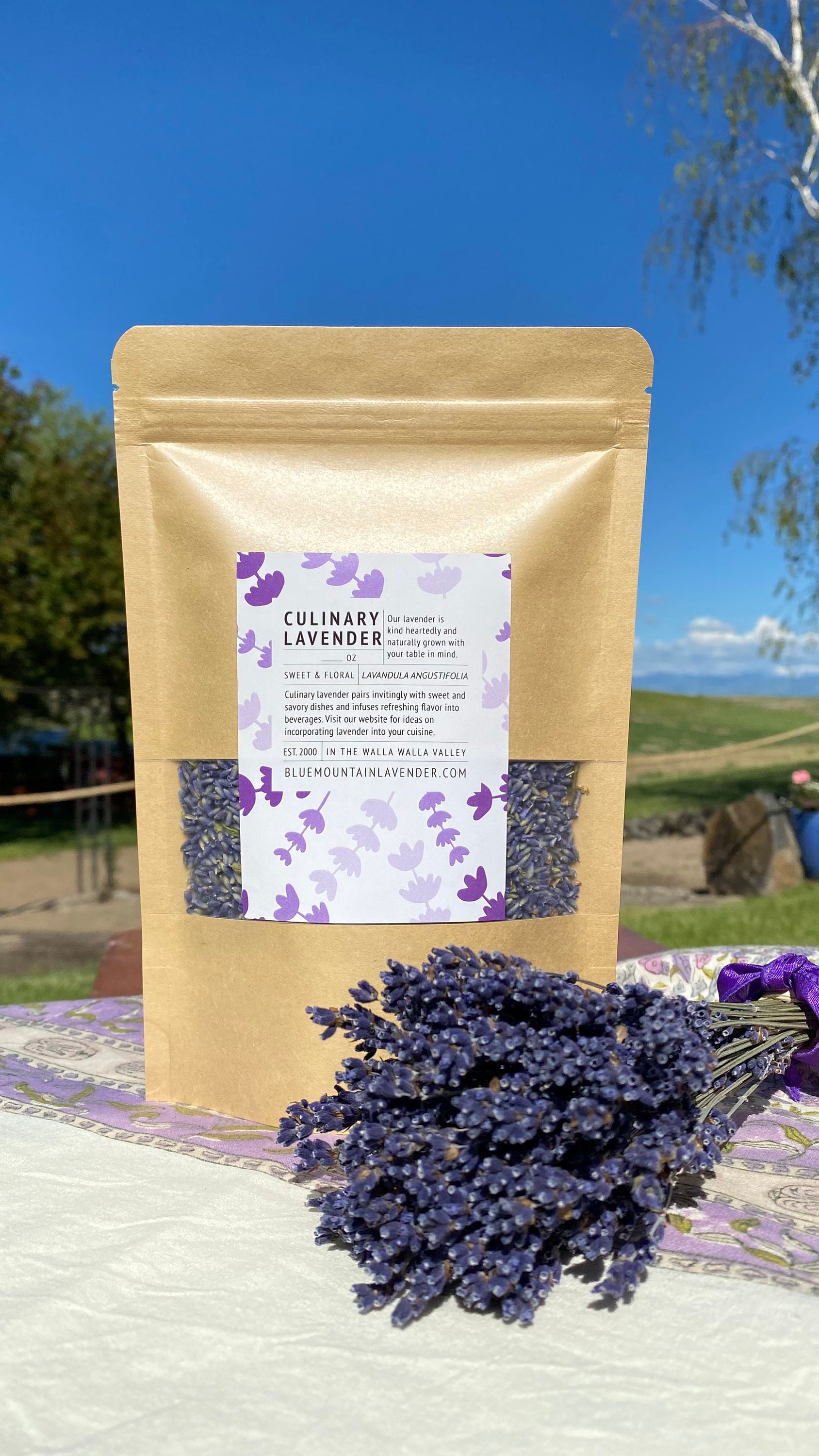 Culinary Lavender Flowers, English, Ounce, Food Grade, Cooking, Baking,  Tea, Edible, for Lavender Lovers, Dried Lavender 