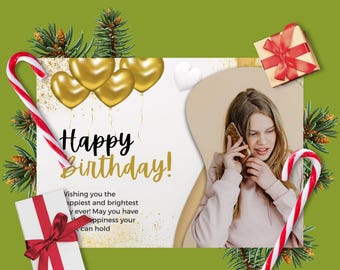 Personalized Birthday Invitation: Custom Party Invite (Digital Download)