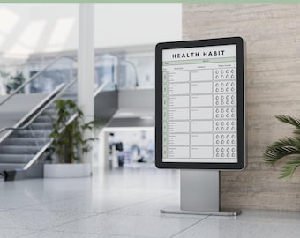 Daily Habit Planner | Goal-Setting Journal | Productivity & Wellness Tracker