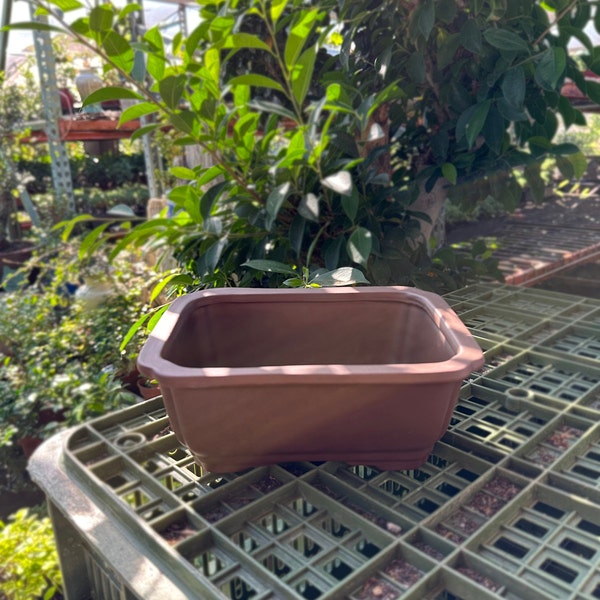 Ceramic Zisha Style Bonsai Pot