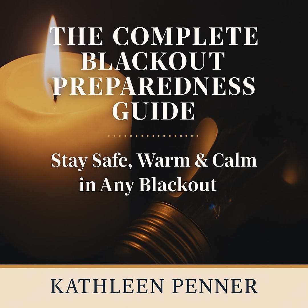 Blackout Preparedness Guide Power Outage Survival Workbook PDF Handbook ...