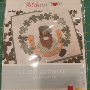 Lucky As Can Be Laser Cut Mini Applikation Quilt Kit