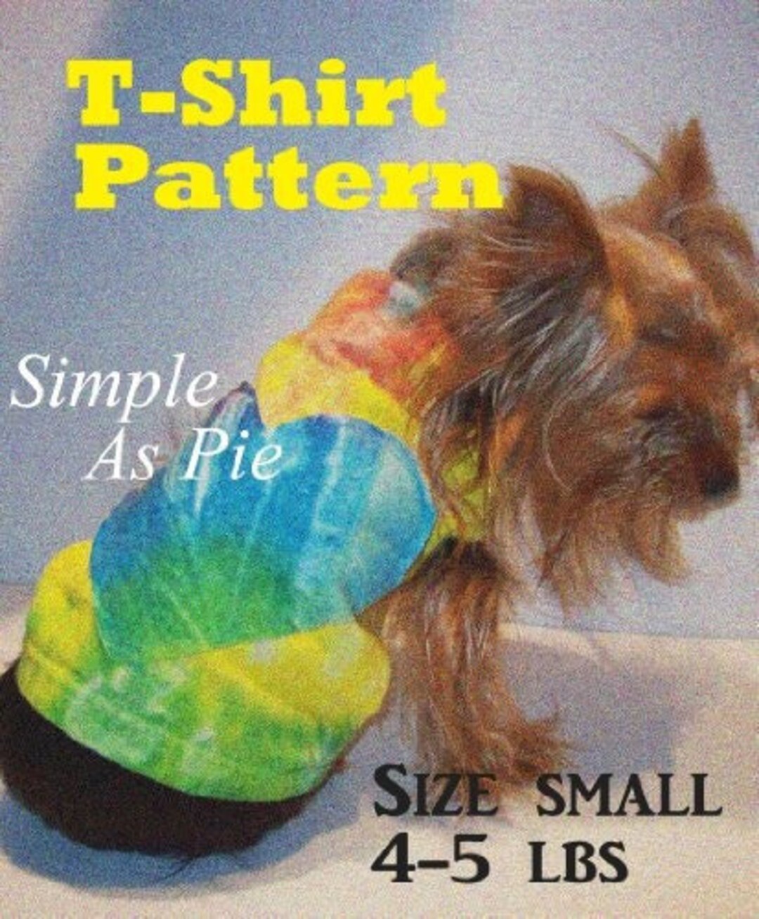 Small Dog Tshirt Sewing Pattern Free Shipping Etsy
