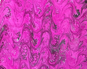 Marbled paper  Sheet #618