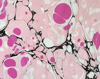 Marbled paper  Sheet #454