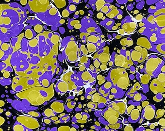 Marbled paper  Sheet #584