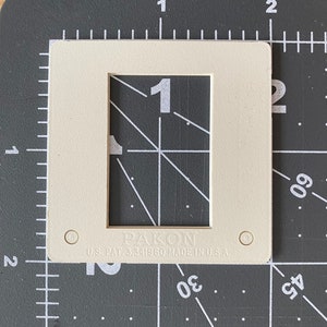 Pakon vintage plastic photography slide mounts- PACK OF 12