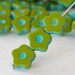 see more listings in the Floral GLASS Beads section