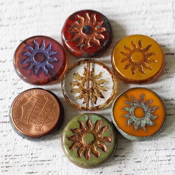 Coin beads for jewellery making deals