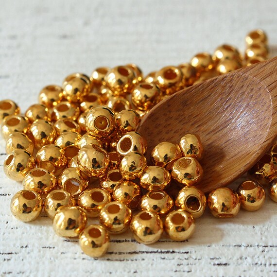 24k gold beads for jewelry making deals