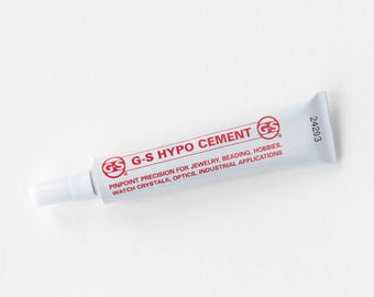 G-S Hypo Cement - Pegamento para la fabricación de joyas - 1 tubo