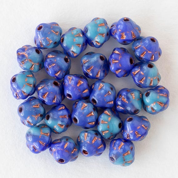 Lot De 40 Perles En Verre De Corée - Diamètre 6mm - Neuf - Pour Création Bijoux