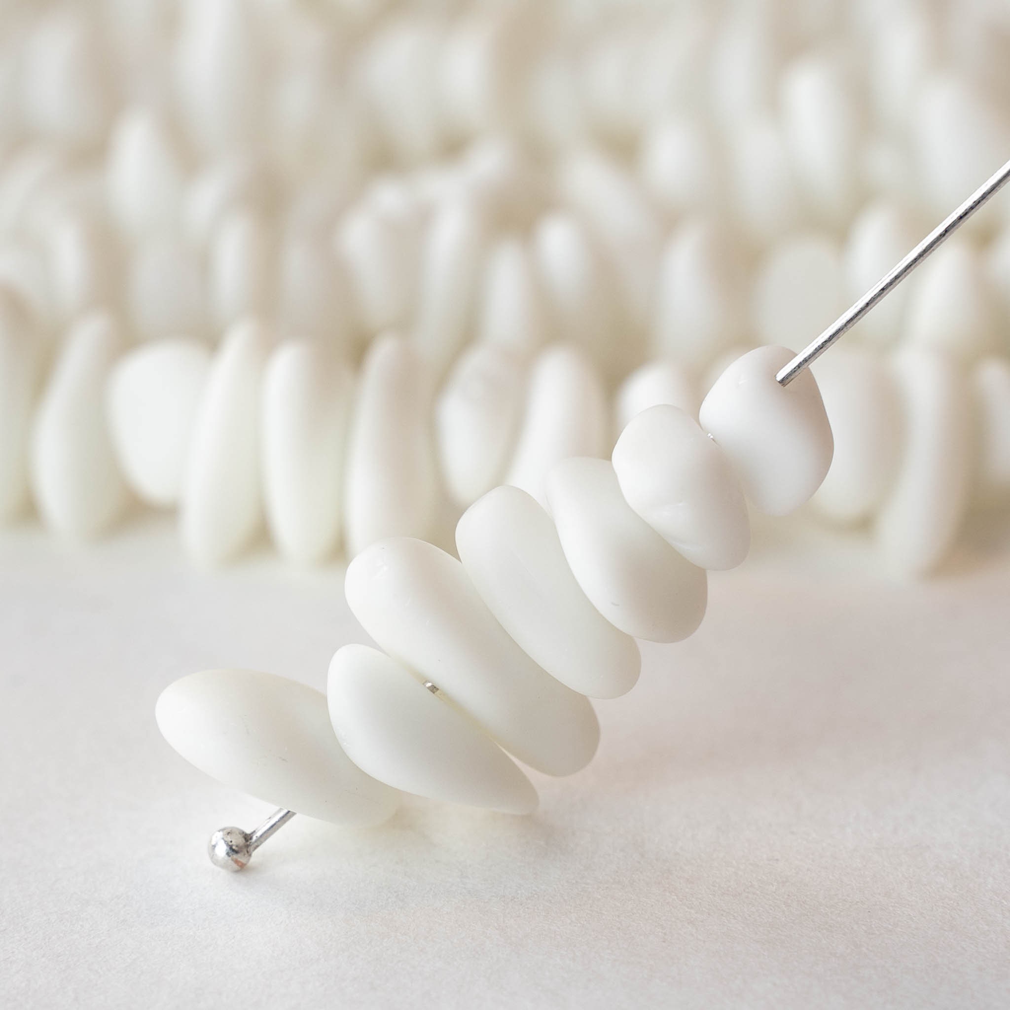 648 Pezzi 8 Mm Perline Di Vetro Blu 24 Perle Di Vetro Blu Mare Rotonde Perline