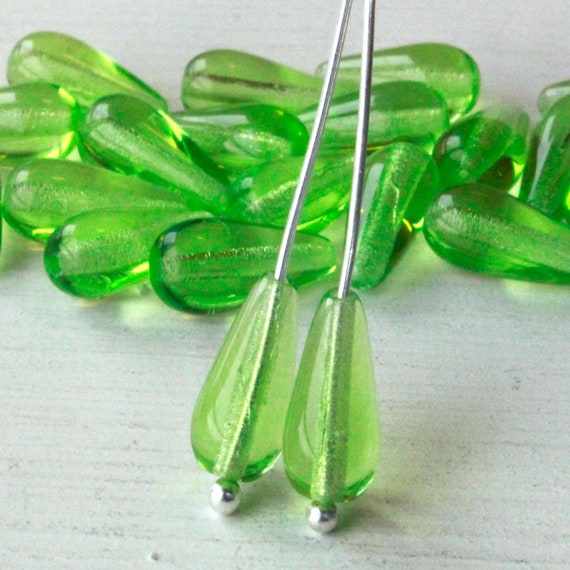 Long on sale teardrop beads