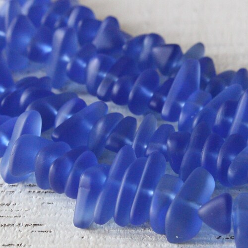 Cultured Sea Glass Beads for Jewelry Making Jewelry Supply Etsy