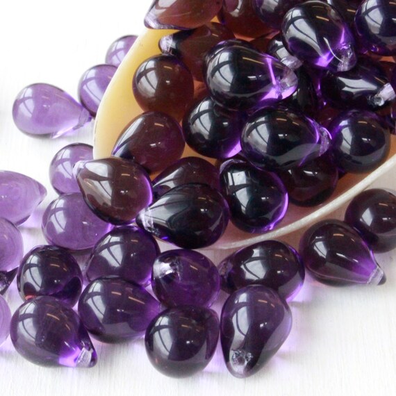 Large teardrop beads best sale