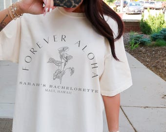 Custom Maui Bachelorette Shirts, Maui Girls Trip Tees, Maui Bride & Bridesmaid Matching Shirts, Maui Hawaii Bachelorette Party Shirts