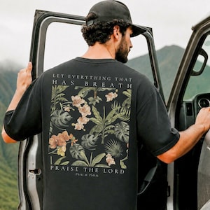 Hawaii Christian Shirt, Praise the Lord-Psalm 150:6 Hawaii Faith Tee, Inspirational Hawaii Scripture Shirt, Motivational Hawaii tee