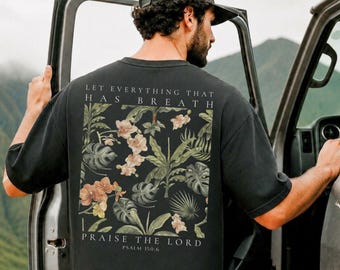 Hawaii Christian Shirt, Praise the Lord-Psalm 150:6 Hawaii Faith Tee, Inspirational Hawaii Scripture Shirt, Motivational Hawaii tee