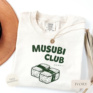 Spam Musubi Club Shirt, Hawaii Foodie Tee, Spam Musubi T-Shirt, Spam Lover Shirt, Musubi Lover Tee, Hawaii Local Food Shirt, Hawaii Food Tee