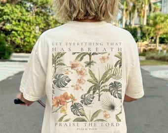Hawaii Christian Shirt, Praise the Lord-Psalm 150:6 Hawaii Faith Tee, Inspirational Hawaii Scripture Shirt, Motivational Hawaii tee