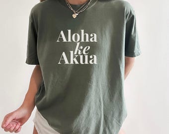 Hawaii Christian Shirt, God is Love Hawaii Faith Tee, Aloha Ke Akua Shirt, Inspirational Hawaii Scripture Shirt, Motivational Hawaii Tee