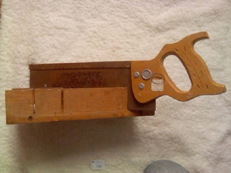 Disston Miter Saw Vintage Miter Saw Miter Box Back Saw Etsy