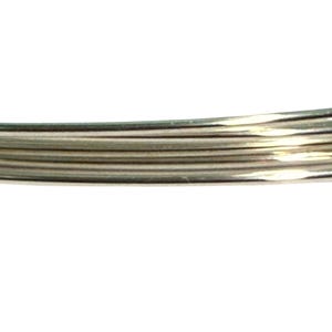 Argentium sterling silver jewelry making wire, Round, dead soft wire, By The Foot, any gauge, you choose