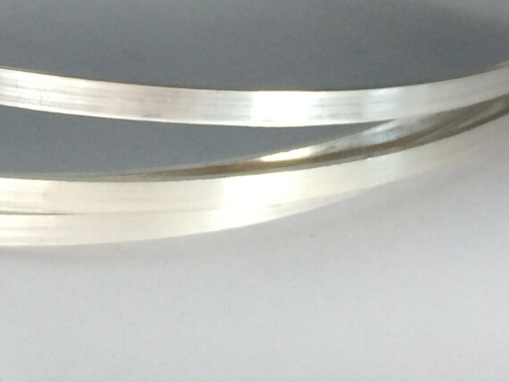 1 Troy Ounce of Rectangle ARGENTIUM Sterling Silver Wire Flat Stock Half Hard Wire Choose Your Size Etsy