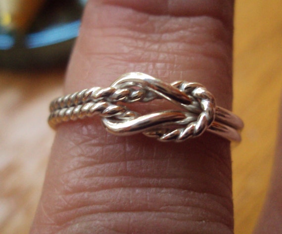 Hercules Knot Sailors Knot Buckle Knot Ring Half Twist Half
