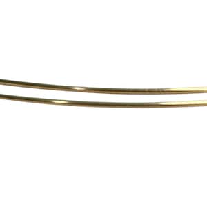 2 ft - 16g round wire, 14kt gold fill, ds, commercial supplies,  for jewelry making, stacking rings