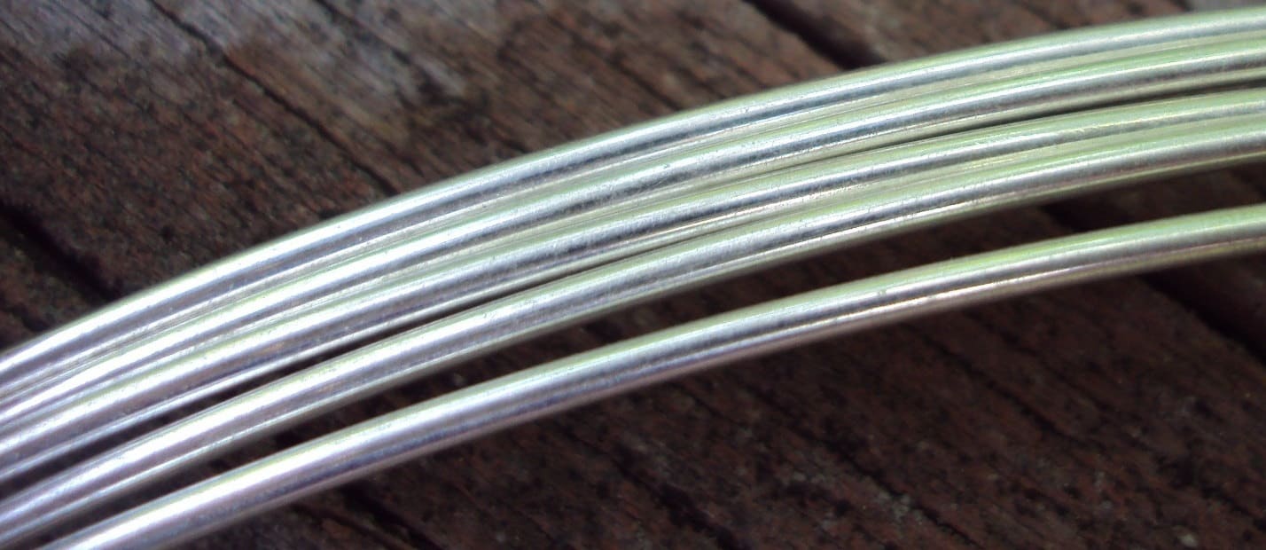 Argentium sterling silver jewelry making wire, Round, dead soft wire,…