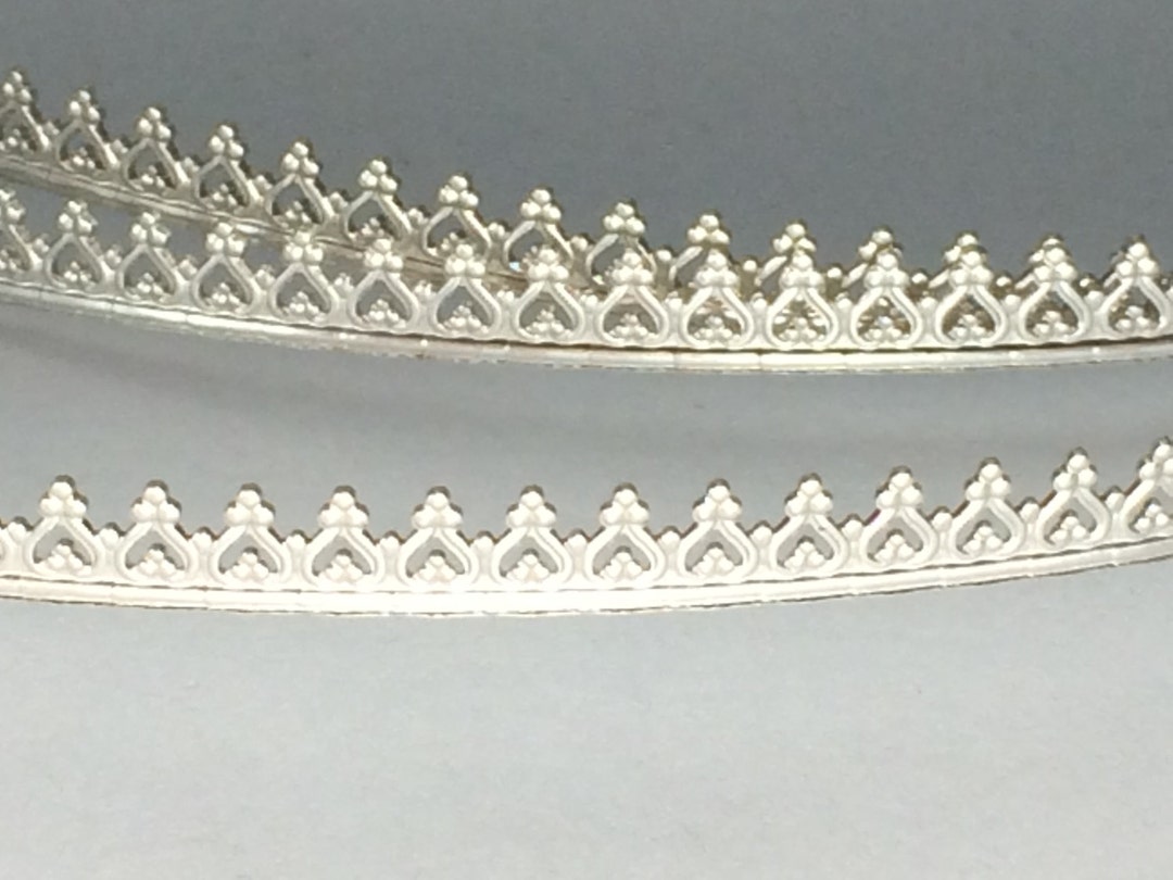 1 Ft, Silver Gallery Wire, Bezel Wire, for Bezel Setting Cabs