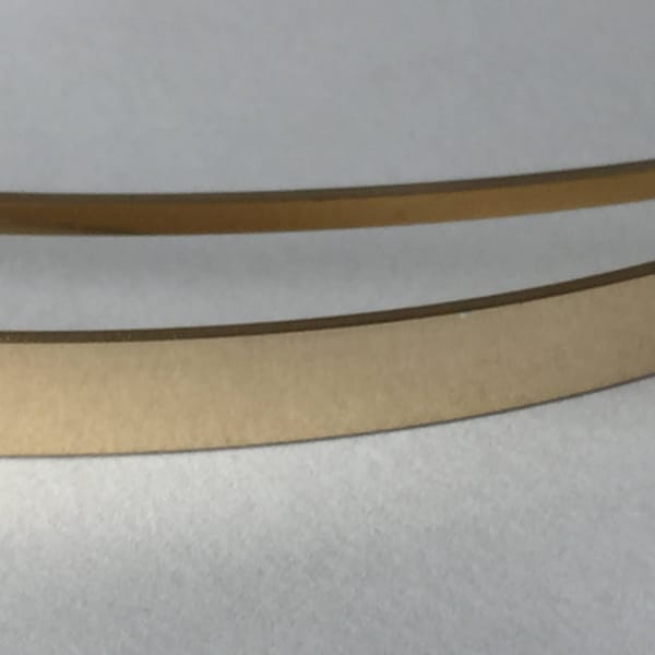 1 ozt 14kt yellow gold fill flat stock wire, jewelry making wire, gold fill sizing stock, rectangle wire, sizing stock,