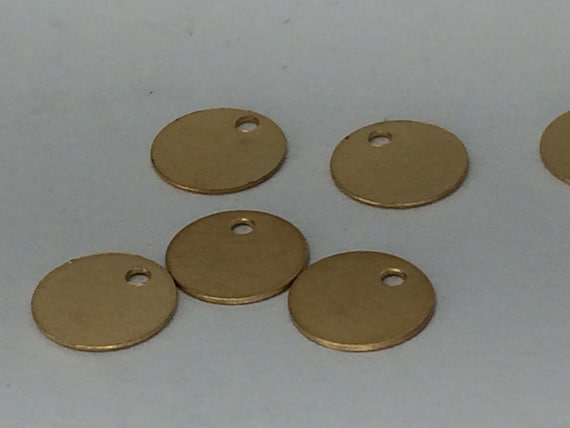 gold stamping blanks with holes