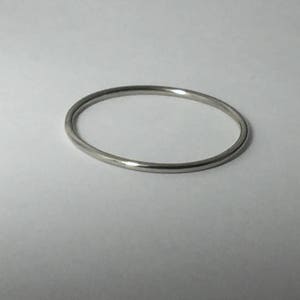 Platinum band, platinum ring, skinny band, thin platinum ring, 950 platinum, halo ring, special pricing limited time image 3