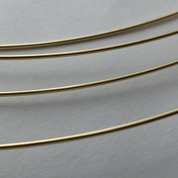 Yellow Gold-Filled Round Wire 14//20 Wire Craft Soft 0.25mm to 3.25mm