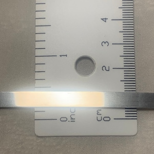 925er Silber Galeriedraht, 1/4&quot;Streifen, 24-Ga., Dead-Soft, Silberdraht, Lünette Draht, 925er Silber, Sterling Silber