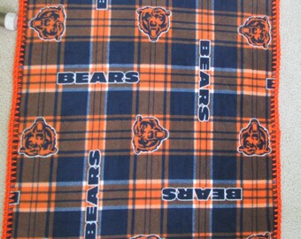 Chicago Bears Blanket Etsy